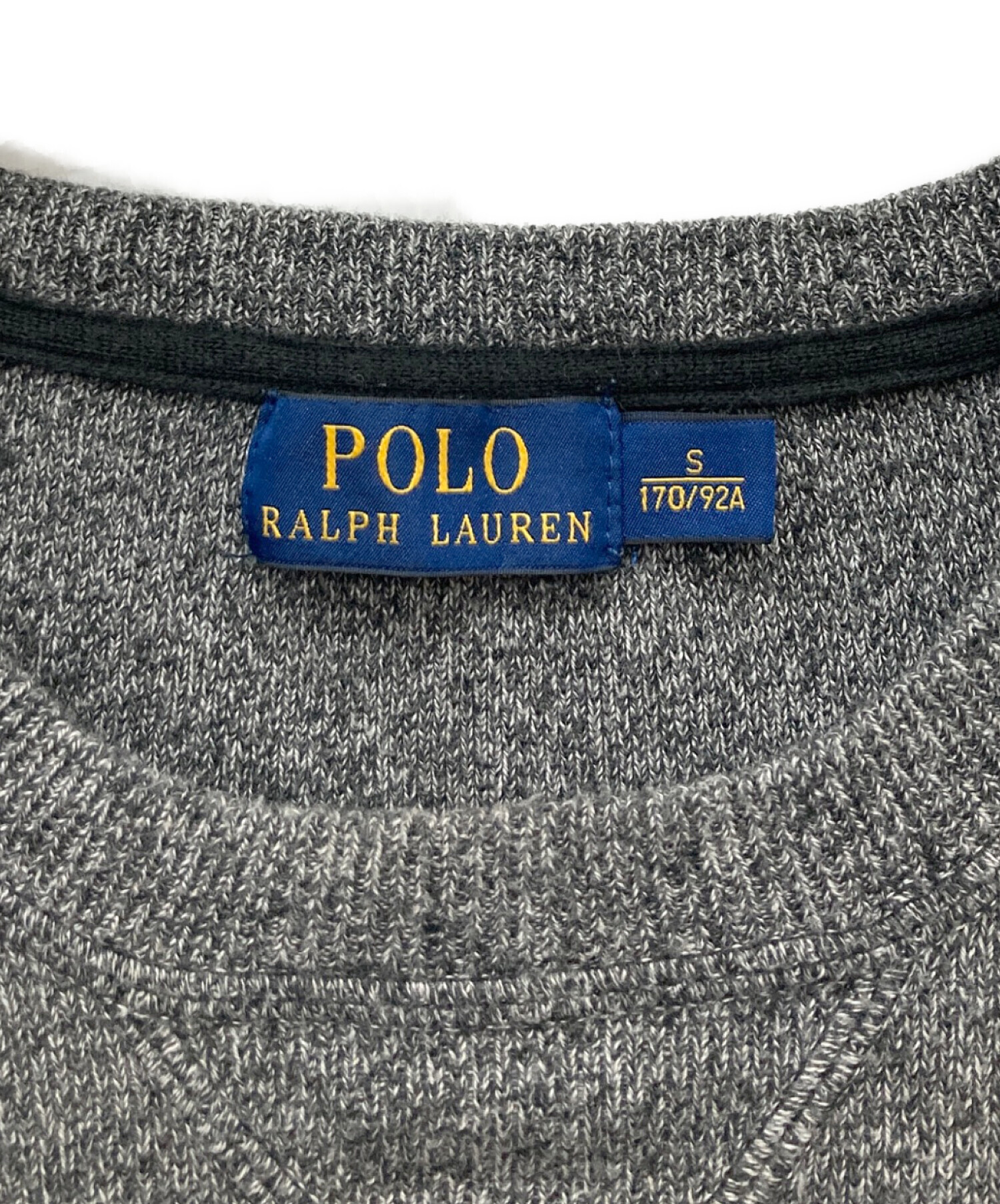 POLO RALPH LAUREN ポロ ラルフローレン/クルーネックスウェット/Aランク/09【中古】 中古・古着通販】POLO RALPH LAUREN (ポロ・ラルフローレン) クルー