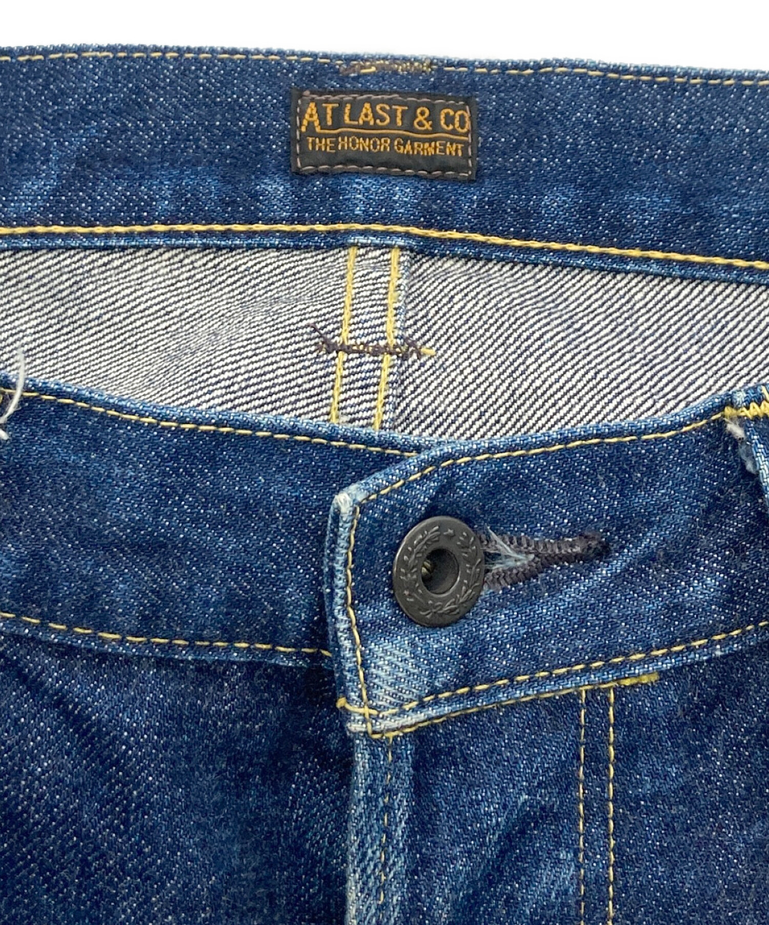 中古・古着通販】ATLAST & CO (アットラスト) デニムパンツ インディゴ