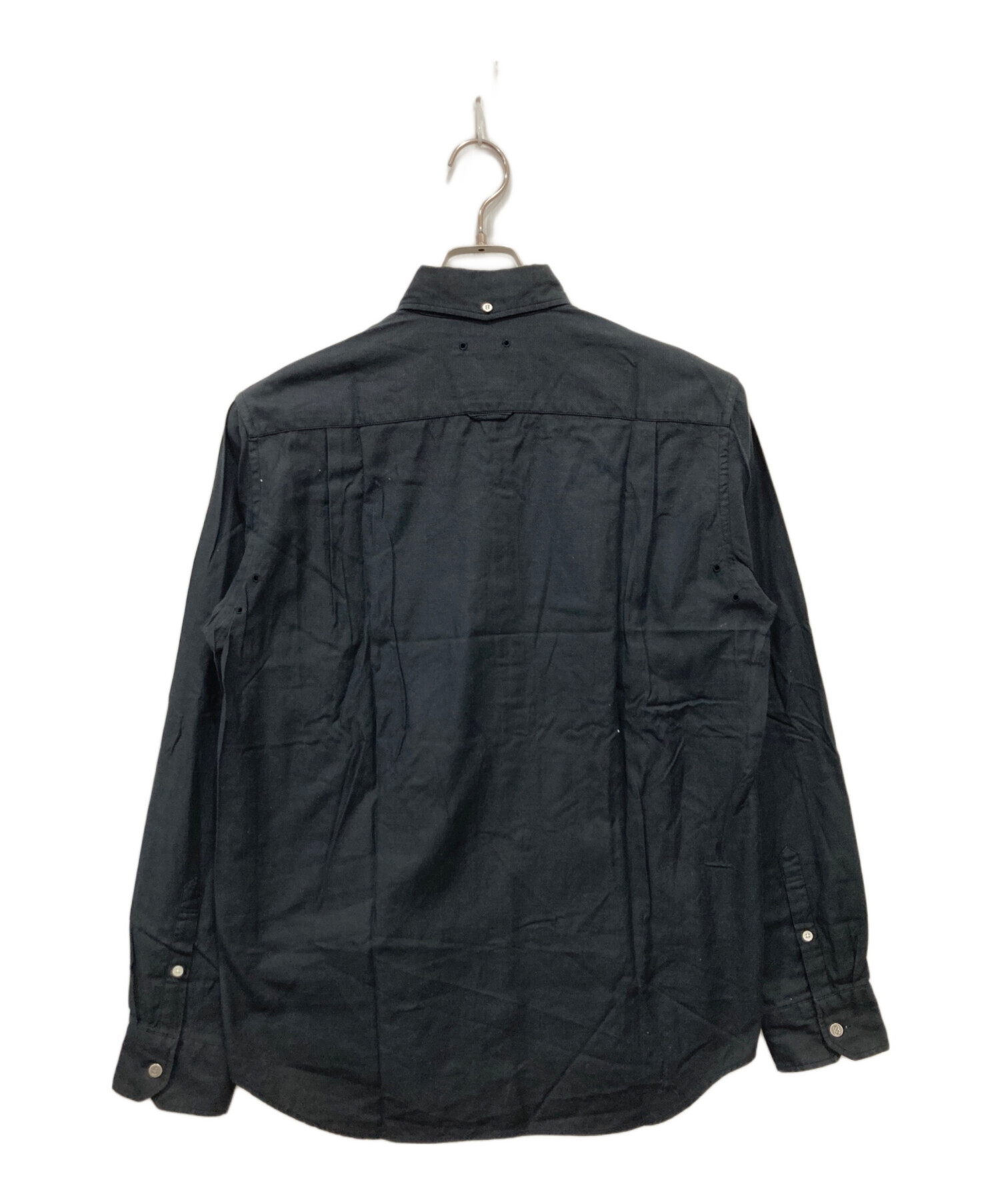 SOPHNET. ソフネット カジュアルシャツ L 黒 【古着】【中古】【送料無料】 中古・古着通販】SOPHNET. (ソフネット) 宮島達男 COUNTER B.D SHIRT