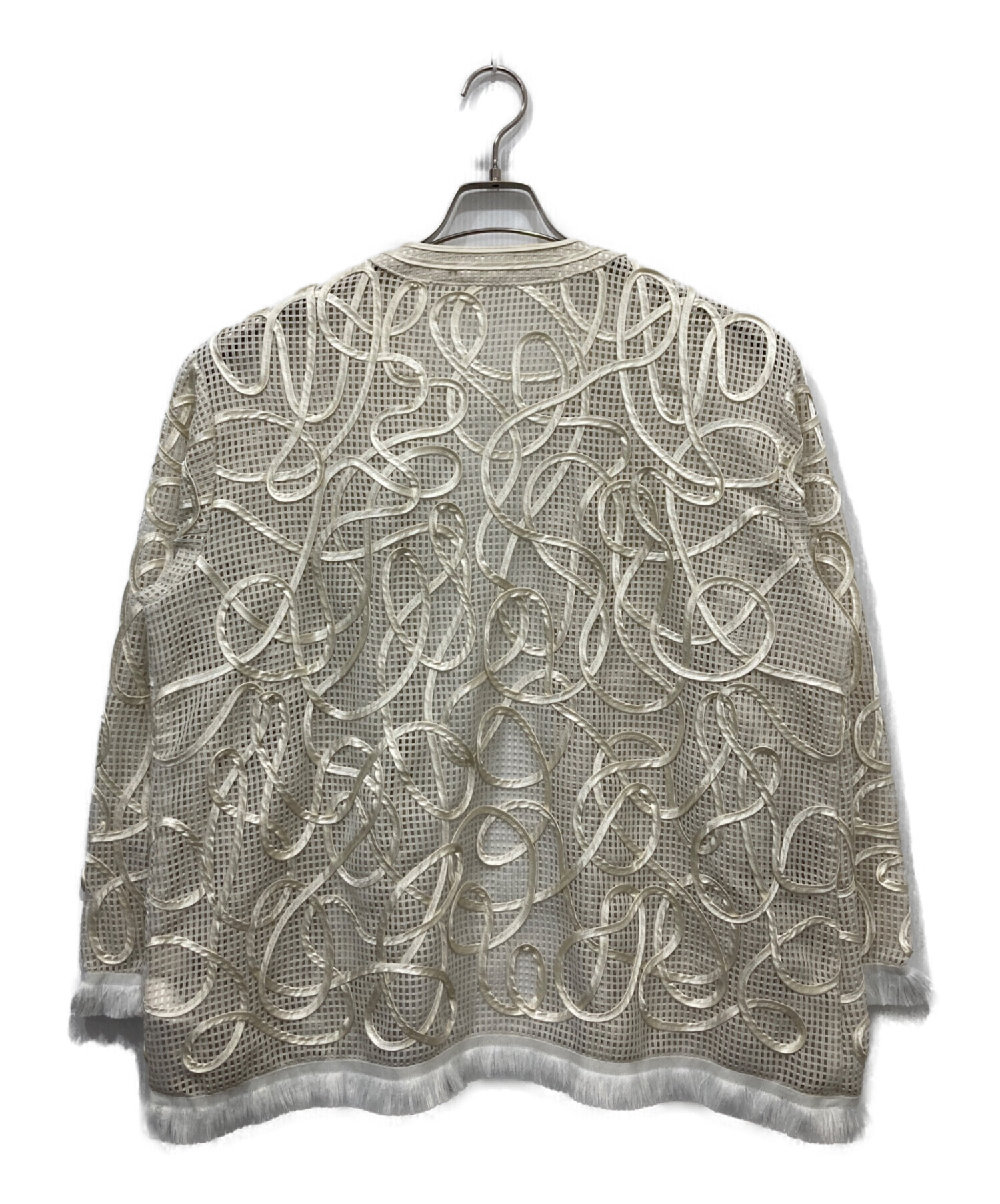中古・古着通販】AMIRI (アミリ) MEDI TAPE EMBROIDERY MESH JACKET