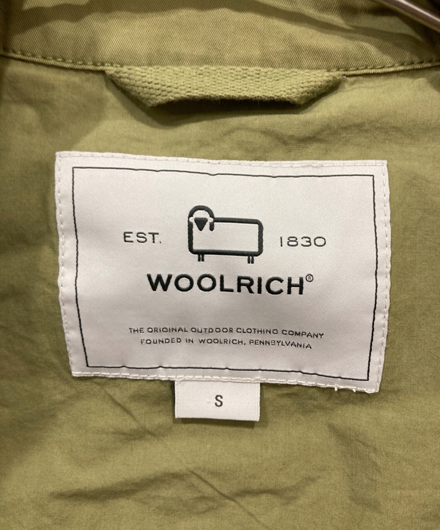 中古・古着通販】WOOLRICH (ウールリッチ) CREW FIELD JACKET カーキ