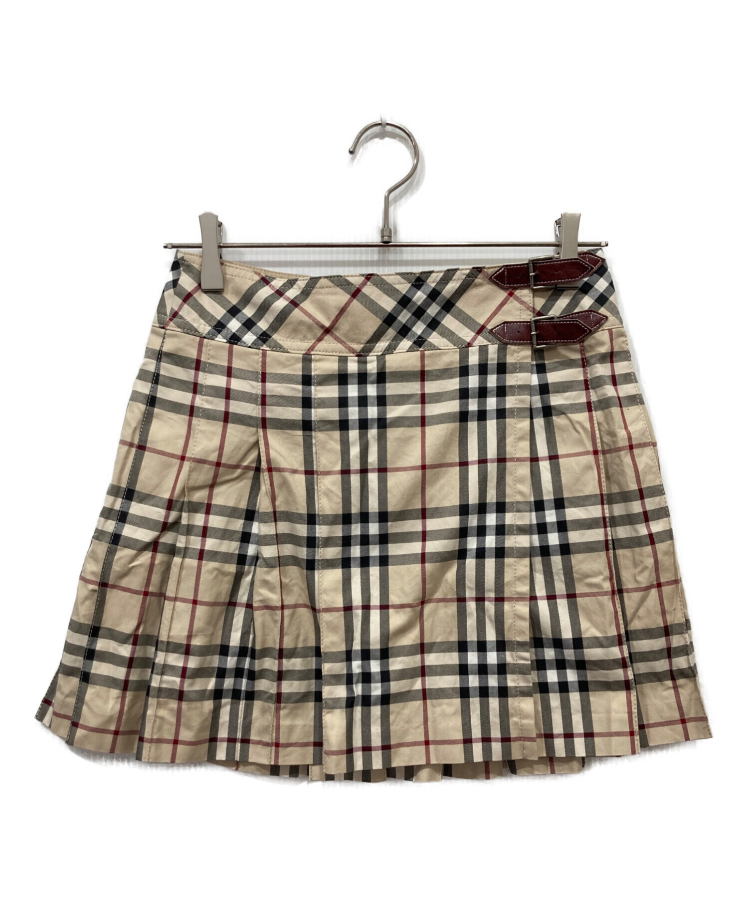 BURBERRY プリーツスカート ブルーレーベル 中古・古着通販】BURBERRY BLUE LABEL (バーバリー ブルー レーベル