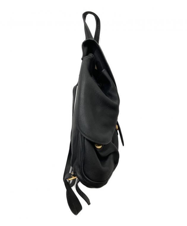 中古・古着通販】BALLY (バリー) レザーリュック ブラック｜ブランド