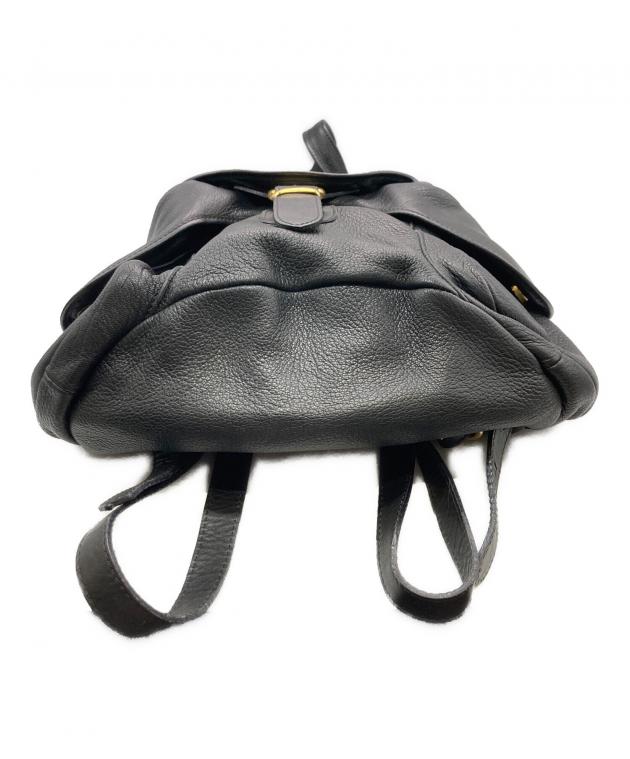 中古・古着通販】BALLY (バリー) レザーリュック ブラック｜ブランド