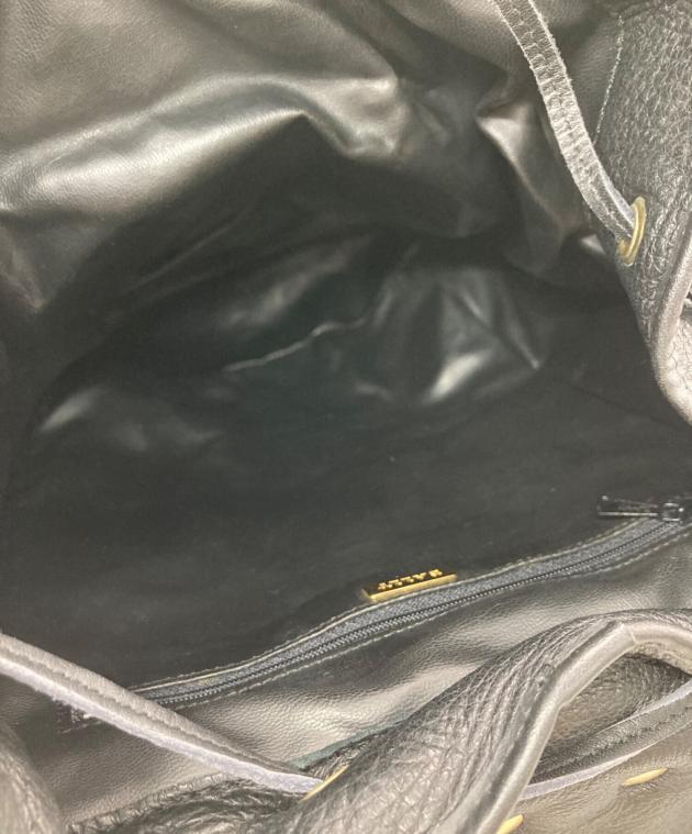 中古・古着通販】BALLY (バリー) レザーリュック ブラック｜ブランド
