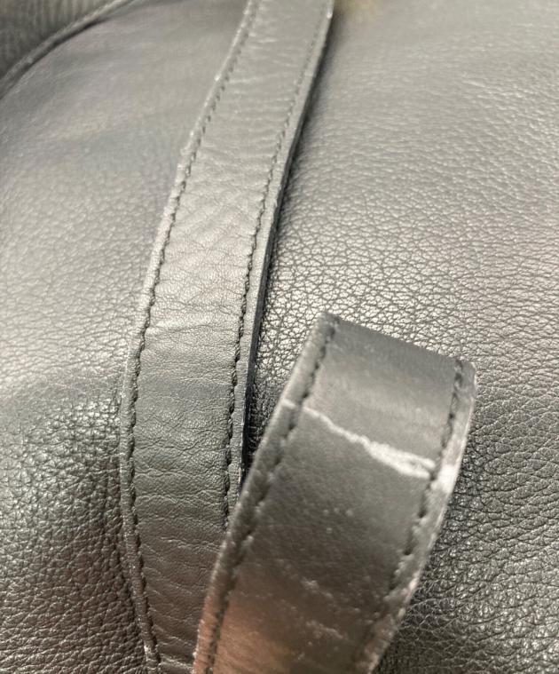 中古・古着通販】BALLY (バリー) レザーリュック ブラック｜ブランド