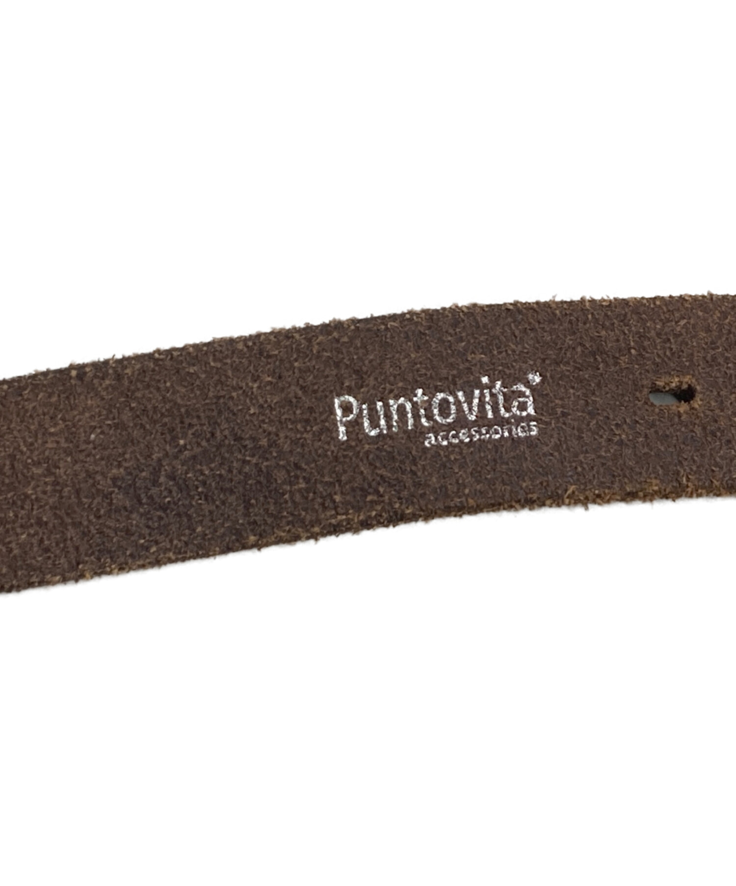 極美品 Puntovita／プントヴィータ CONCHO ベルト ブラウン 80 中古・古着通販】PUNTOVITA (プントヴィータ) CONCHO ベルト ブラウン