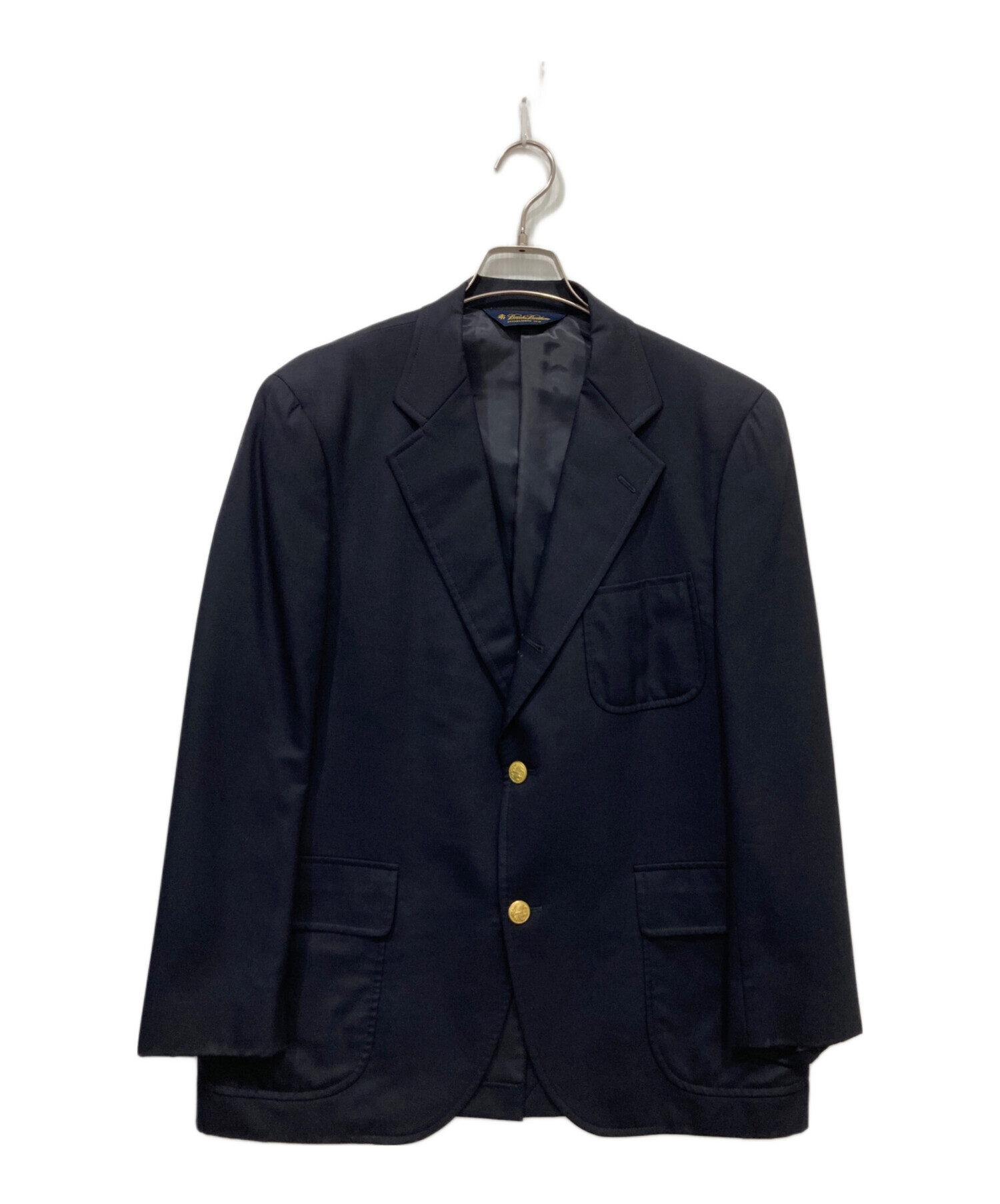Brooks Brothers ブレザー ネイビー 40 紺ブレ 金ボタン 中古・古着通販】BROOKS BROTHERS (ブルックスブラザーズ) 金釦