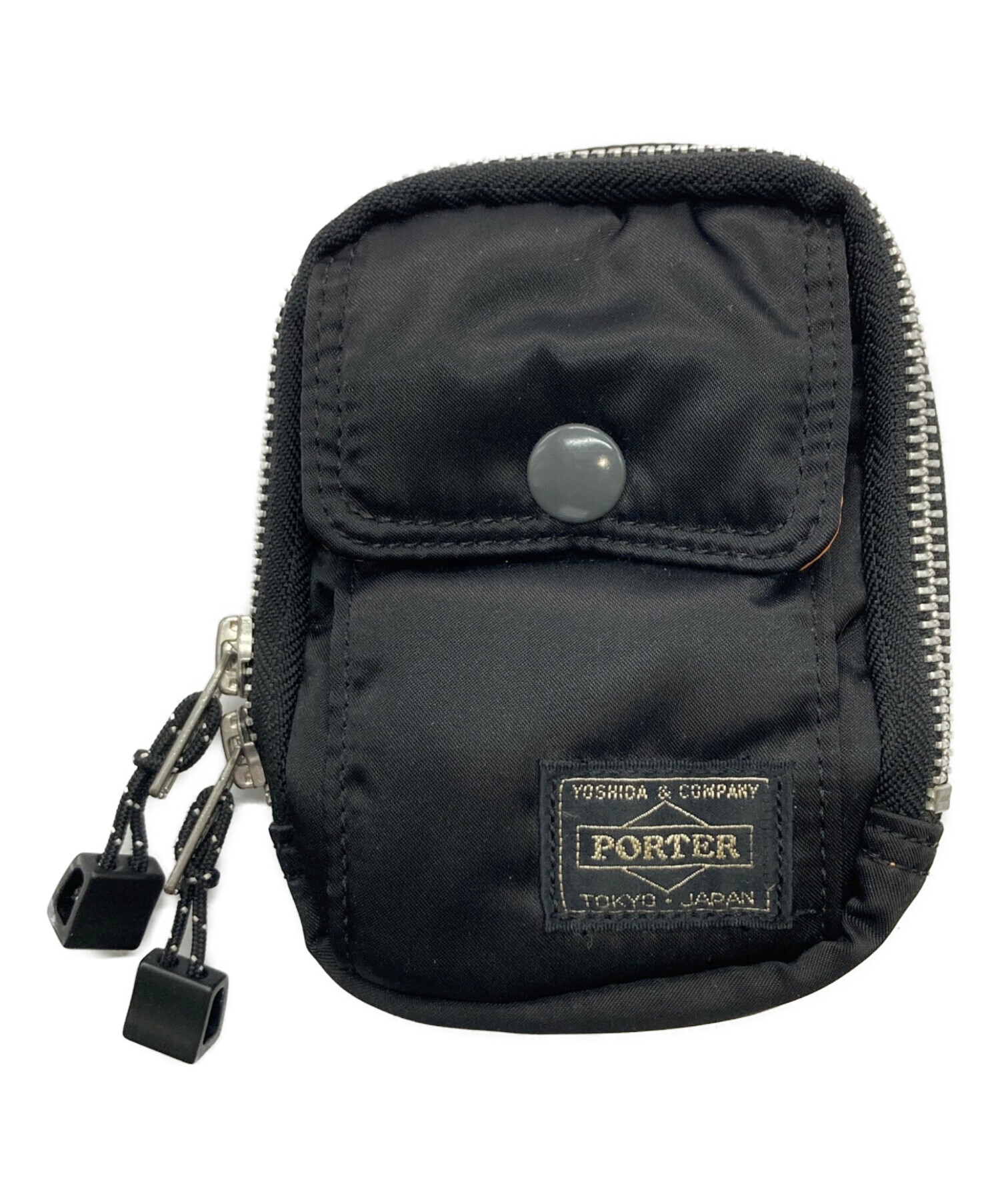 中古・古着通販】PORTER (ポーター) タンカーミニポーチ ブラック