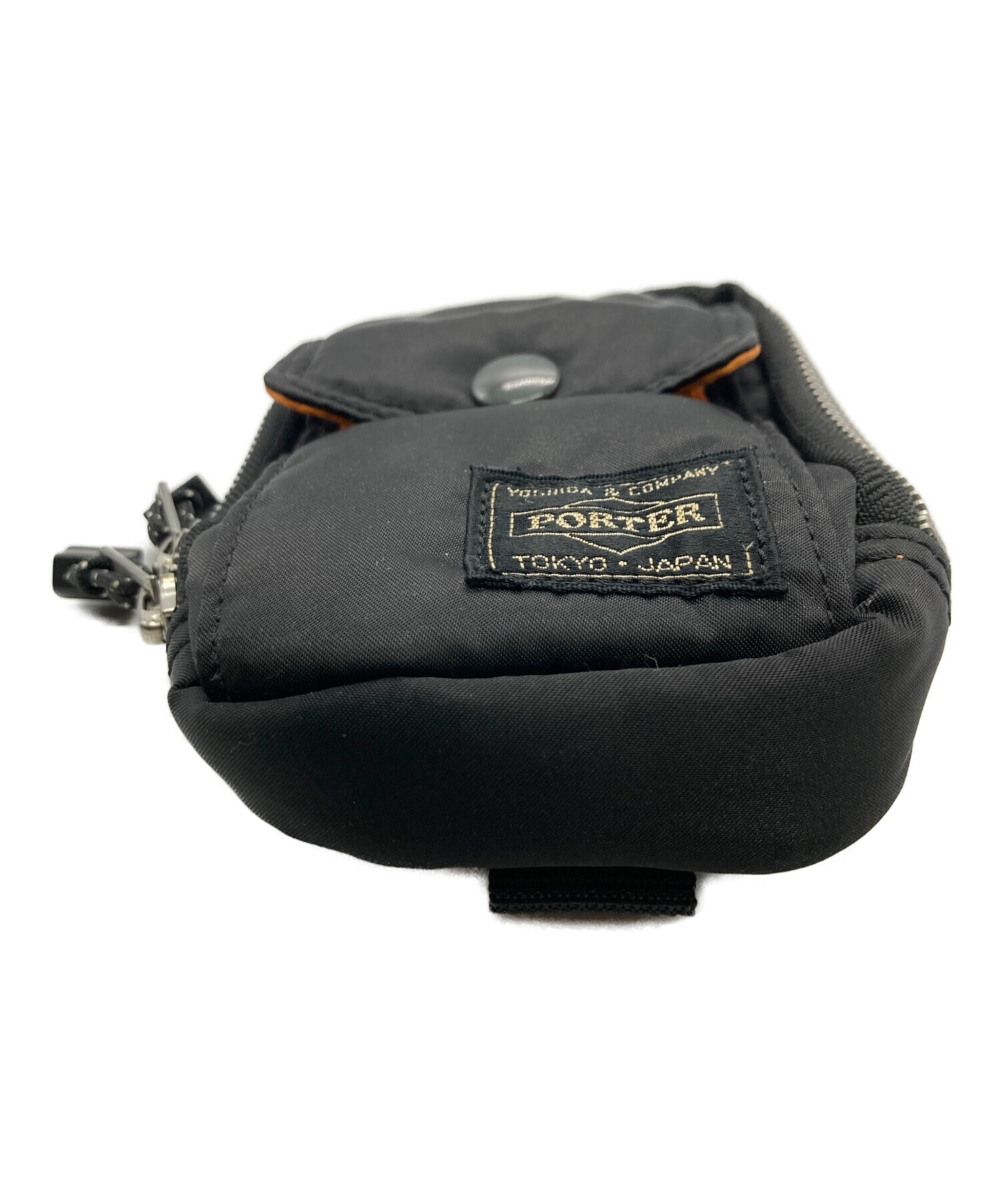 【極美品】PORTER タンカー 希少 ミニポーチ 中古・古着通販】PORTER (ポーター) タンカーミニポーチ ブラック