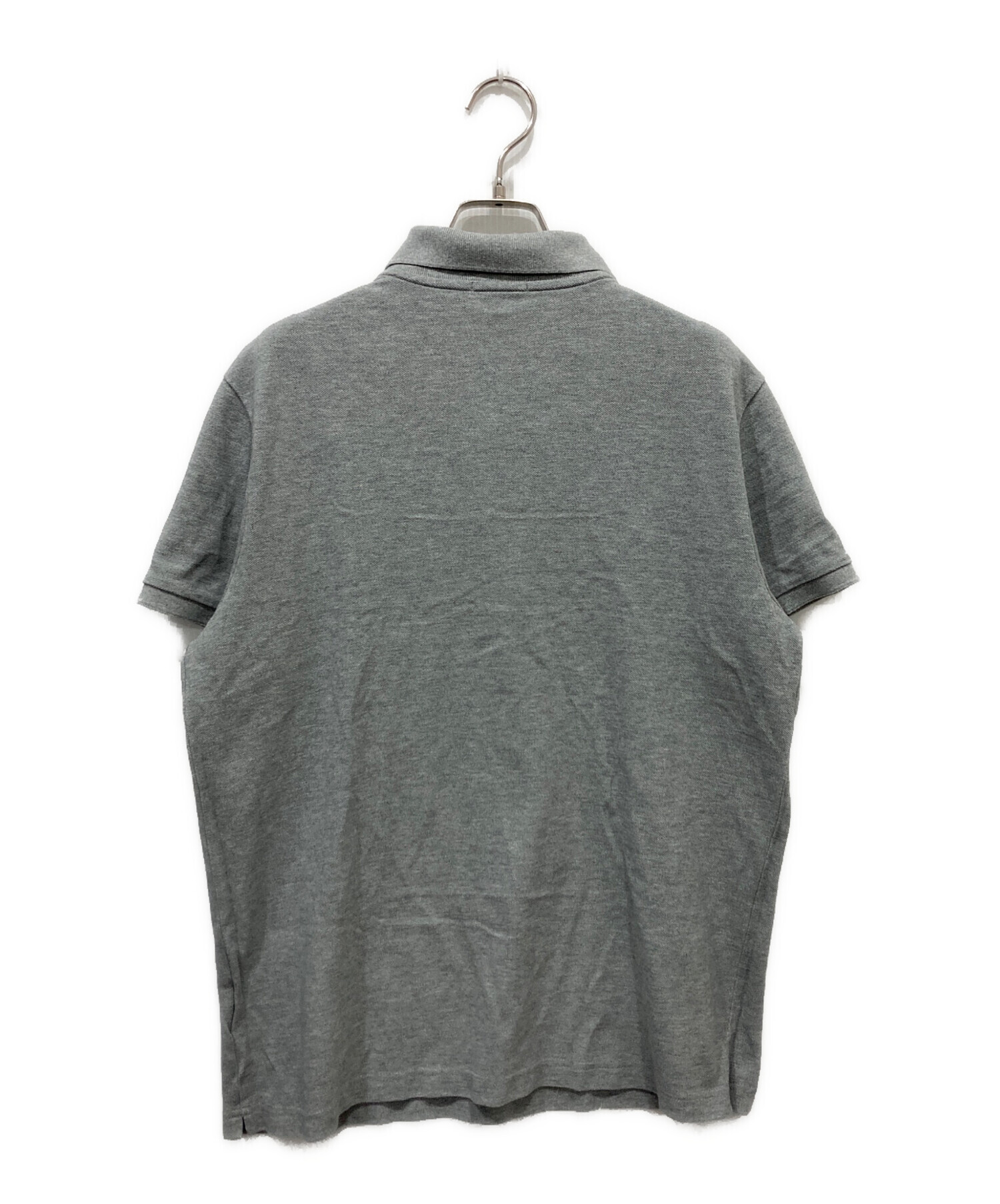 中古・古着通販】MONCLER (モンクレール) ポロシャツ グレー サイズ:L