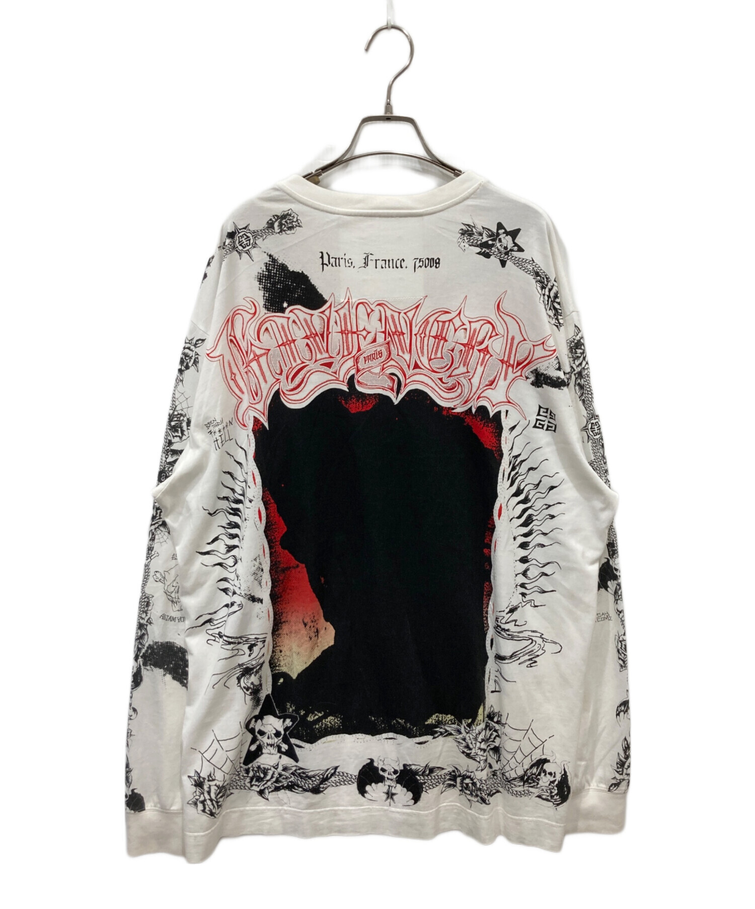 中古・古着通販】GIVENCHY (ジバンシィ) タトゥーグラフィックロング
