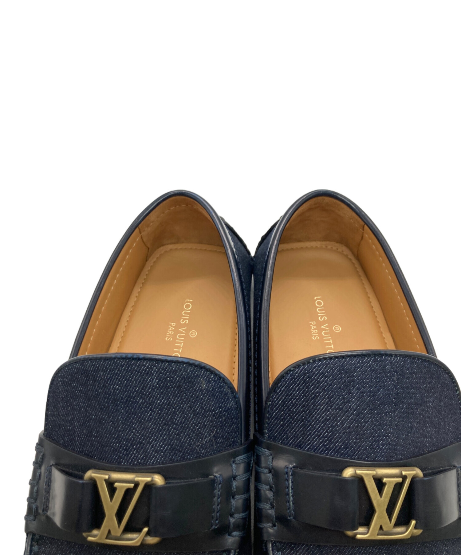 【正規品】極美品 ルイヴィトン ホッケンハイム ドライビングシューズ 7 1/2 中古・古着通販】LOUIS VUITTON (ルイ ヴィトン) ホッケンハイム
