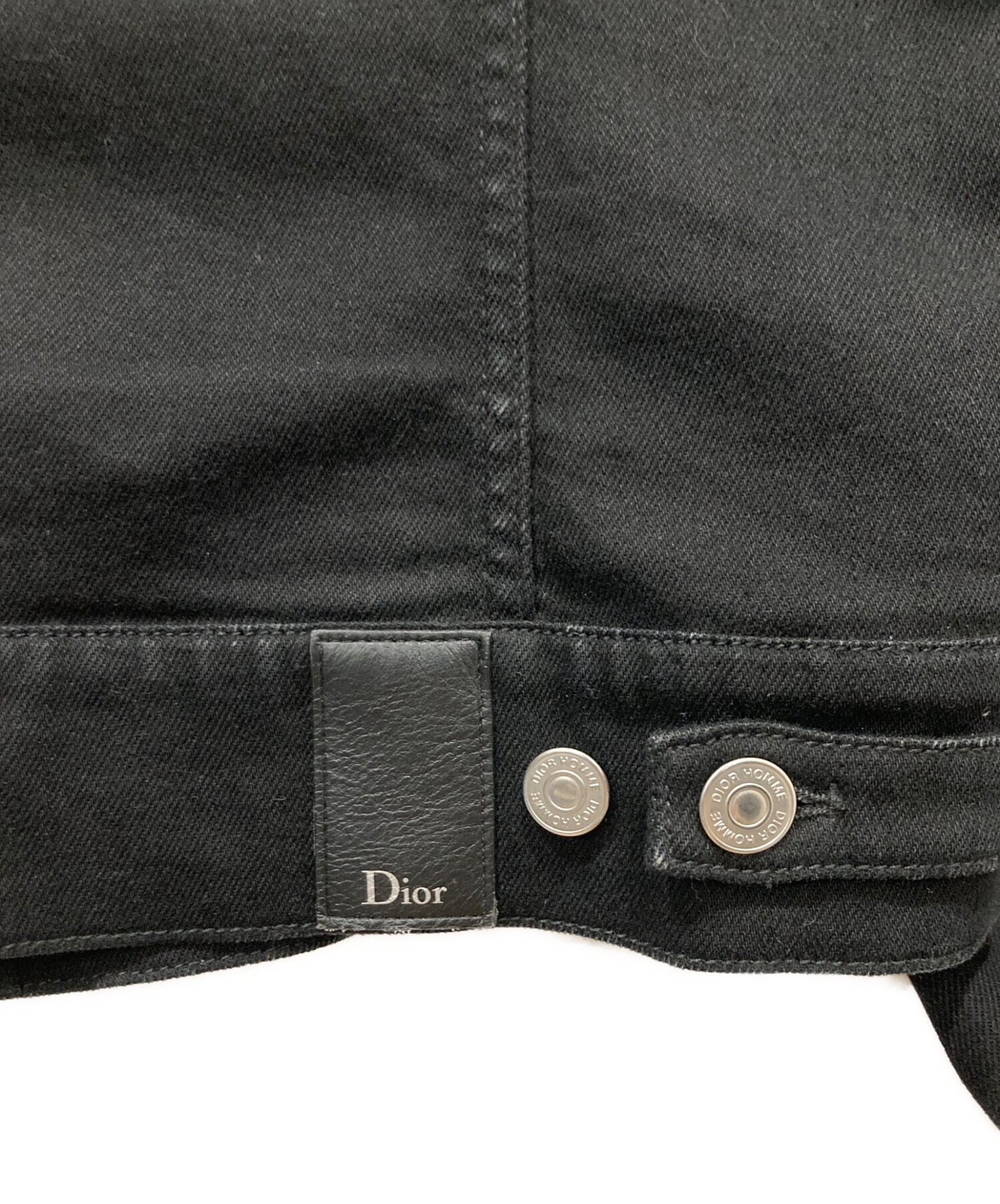 dior homme ジップデニムジャケット 中古・古着通販】DIOR HOMME (ディオール オム) ジップアップデニム