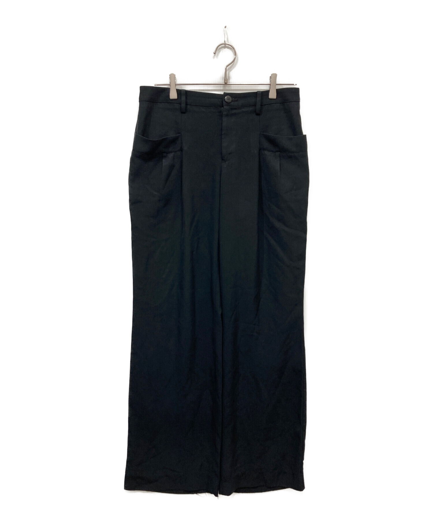 中古・古着通販】ISSEY MIYAKE (イッセイミヤケ) タックパンツ