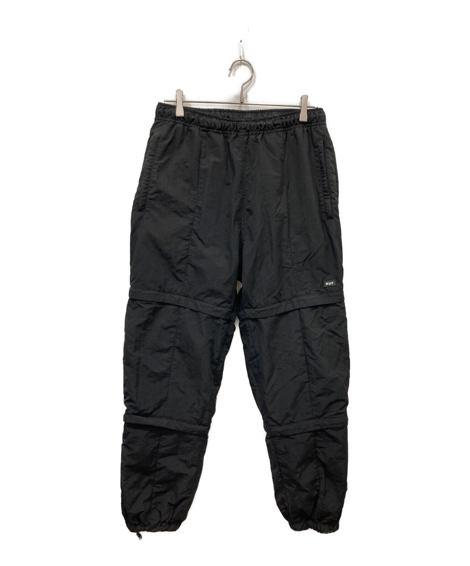 中古・古着通販】HUF (ハフ) 3WAYCORDURAナイロンパンツ ブラック 