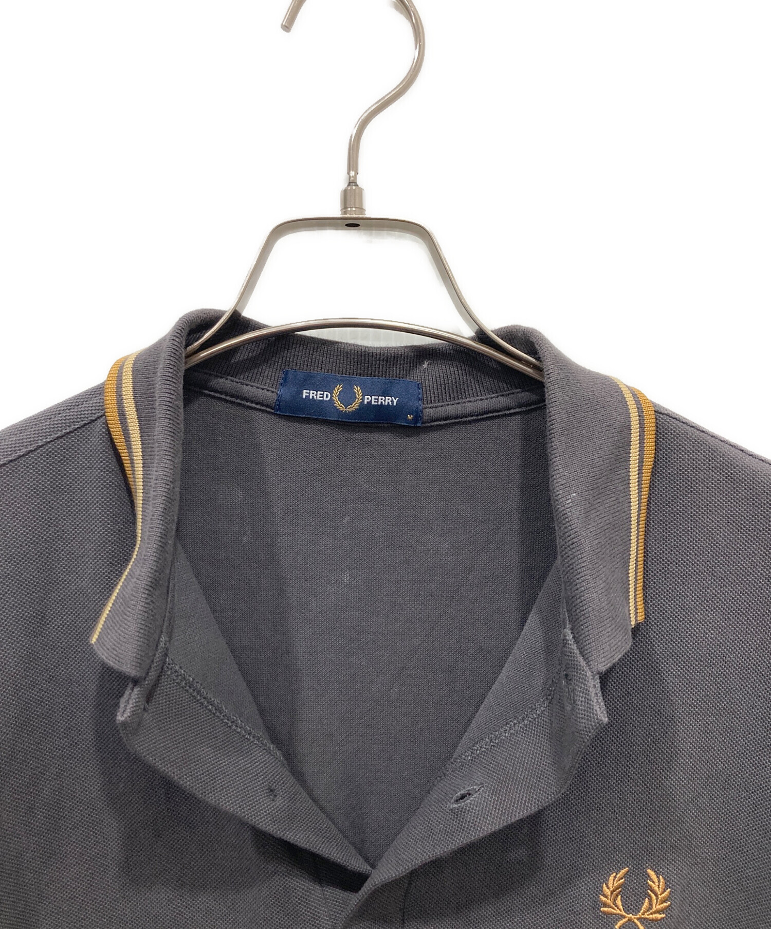 中古・古着通販】FRED PERRY (フレッドペリー) ポロシャツ グレー