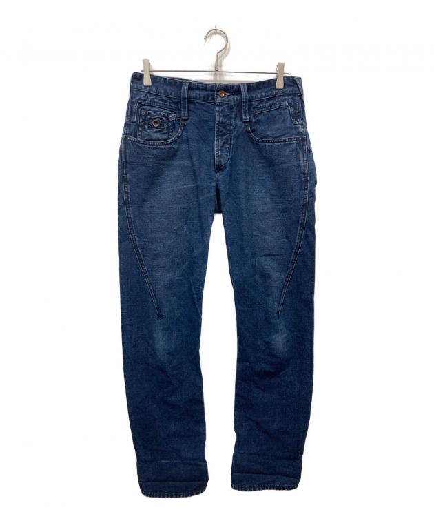 中古・古着通販】Denham (デンハム) CROSSBACKデニムパンツ インディゴ