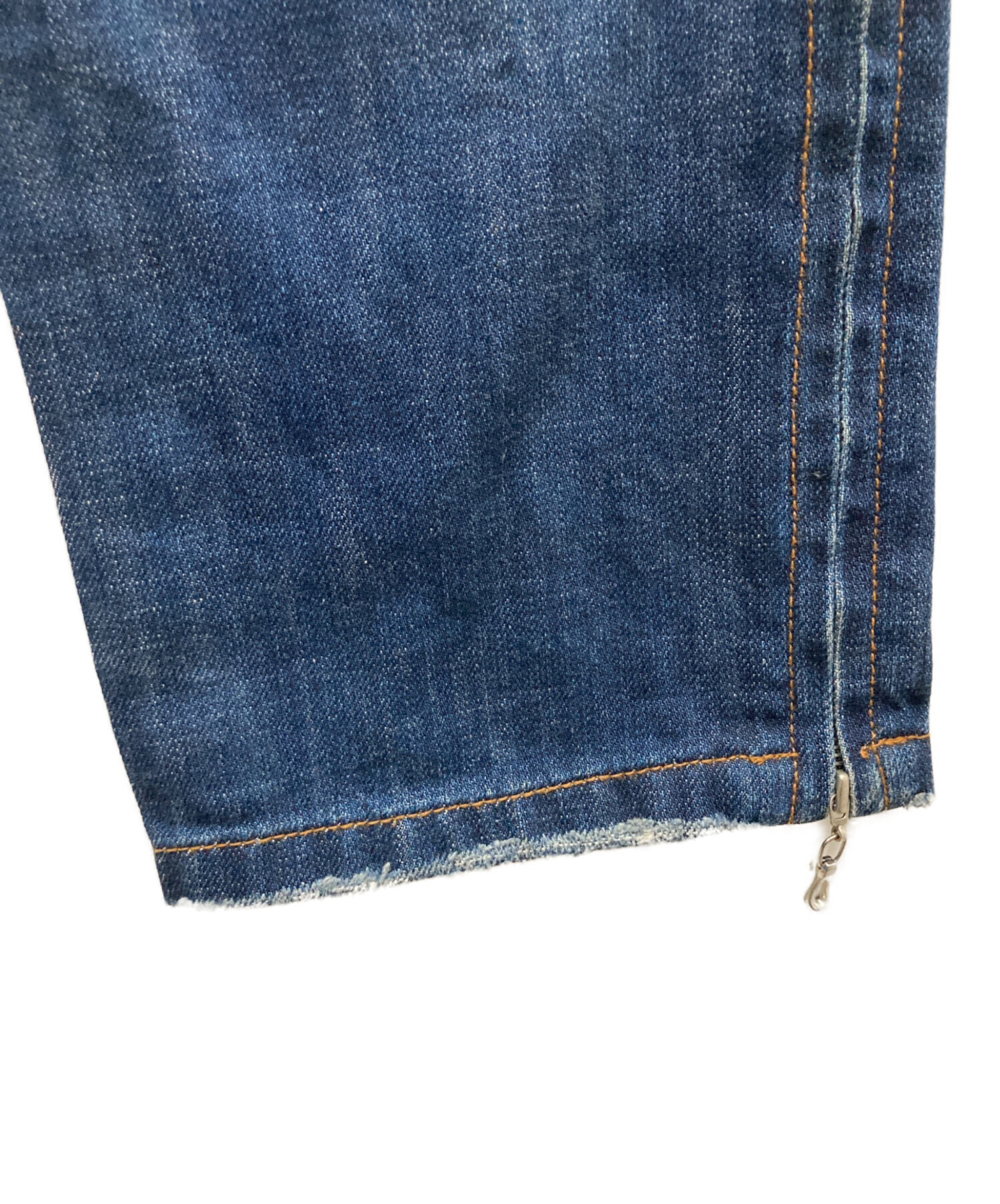 【本日限りSALE】FUGA ダメージ デニム 中古・古着通販】FUGA (フーガ) ダメージ加工スタッズジーンズ