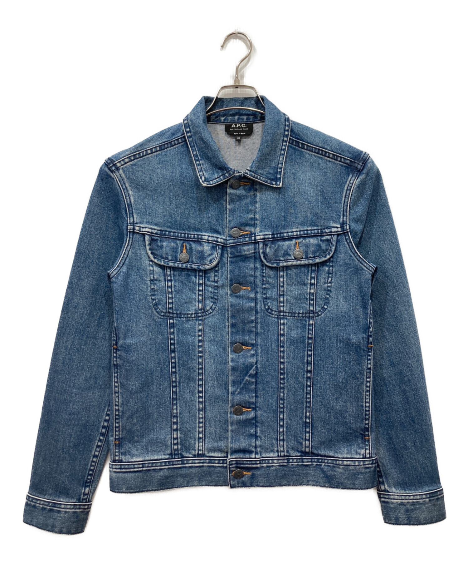 中古・古着通販】A.P.C. (アーペーセー) デニムジャケット インディゴ