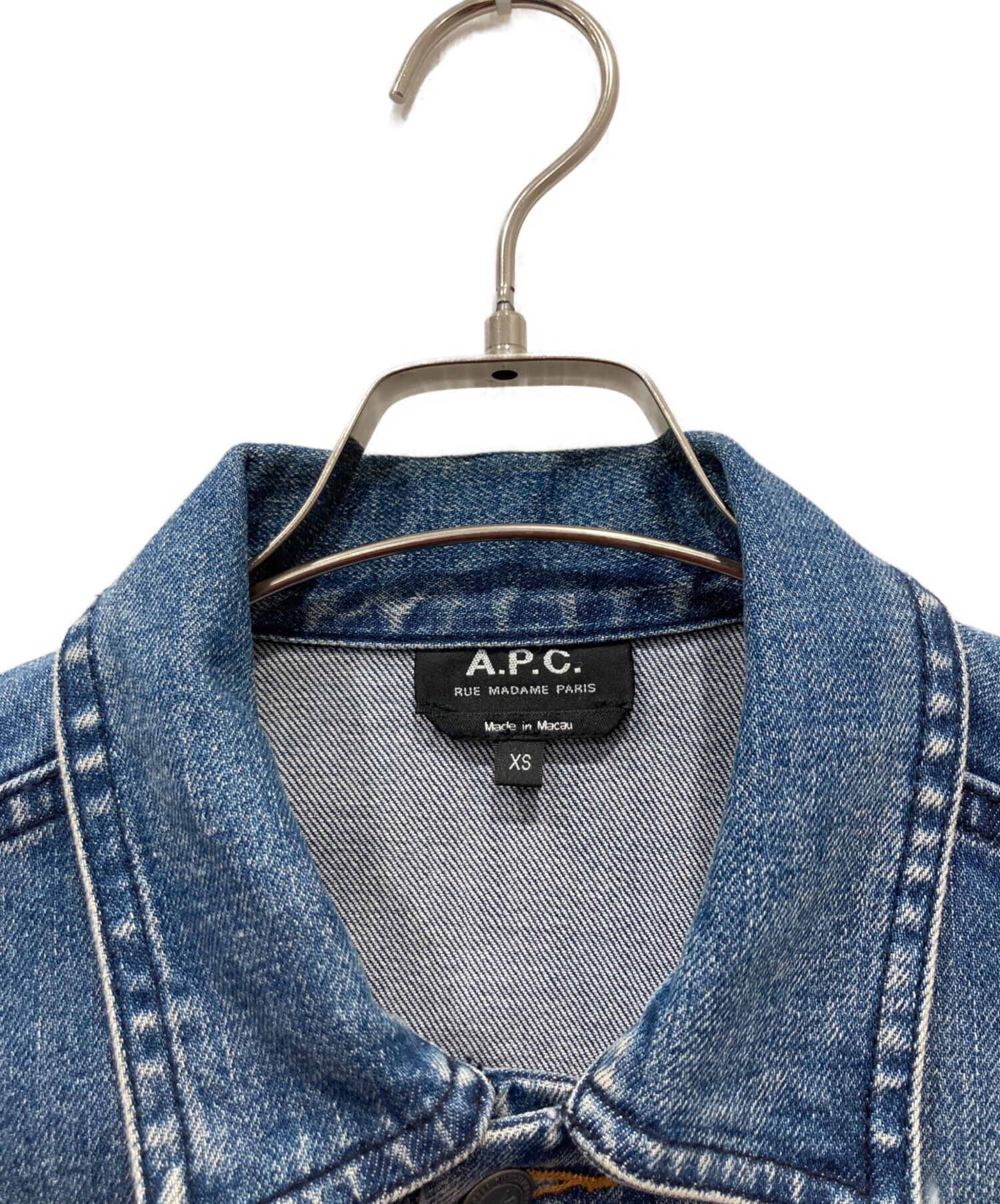 中古・古着通販】A.P.C. (アーペーセー) デニムジャケット インディゴ