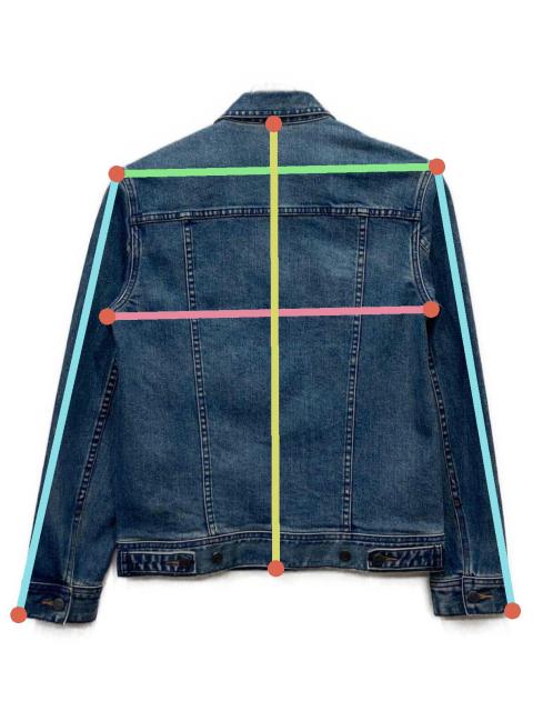 中古・古着通販】A.P.C. (アーペーセー) デニムジャケット インディゴ