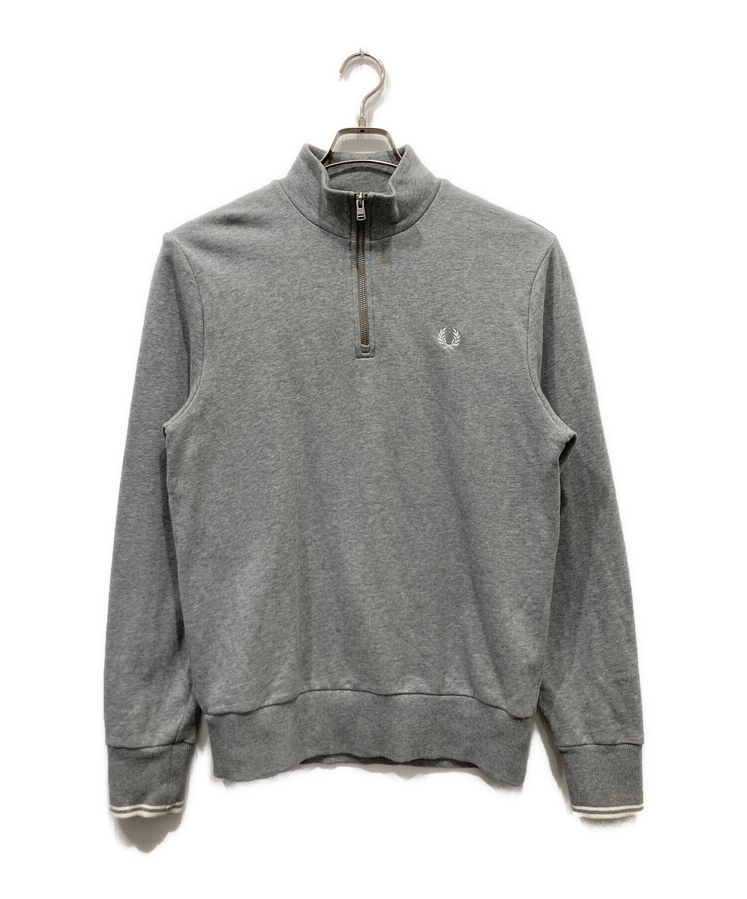 中古・古着通販】FRED PERRY (フレッドペリー) ハーフジップロゴ