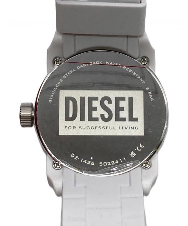 中古・古着通販】DIESEL (ディーゼル) リストウォッチ ホワイト