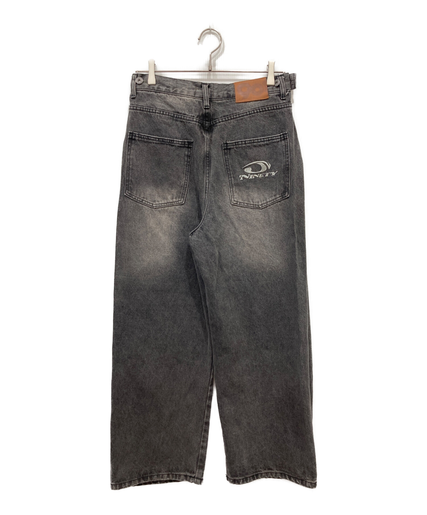 中古・古着通販】9090 (9090) Heisei Logo Buggy Ballon Denim Pants