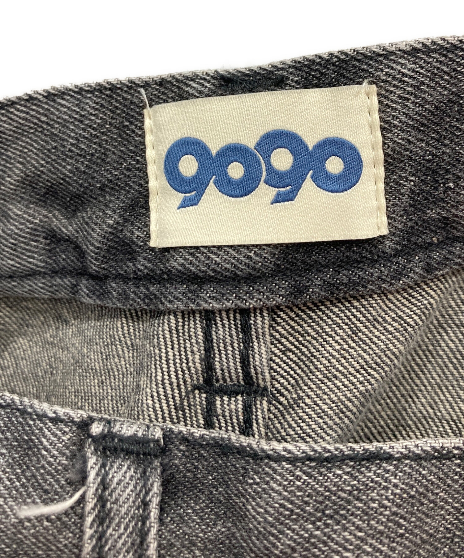 中古・古着通販】9090 (9090) Heisei Logo Buggy Ballon Denim Pants 