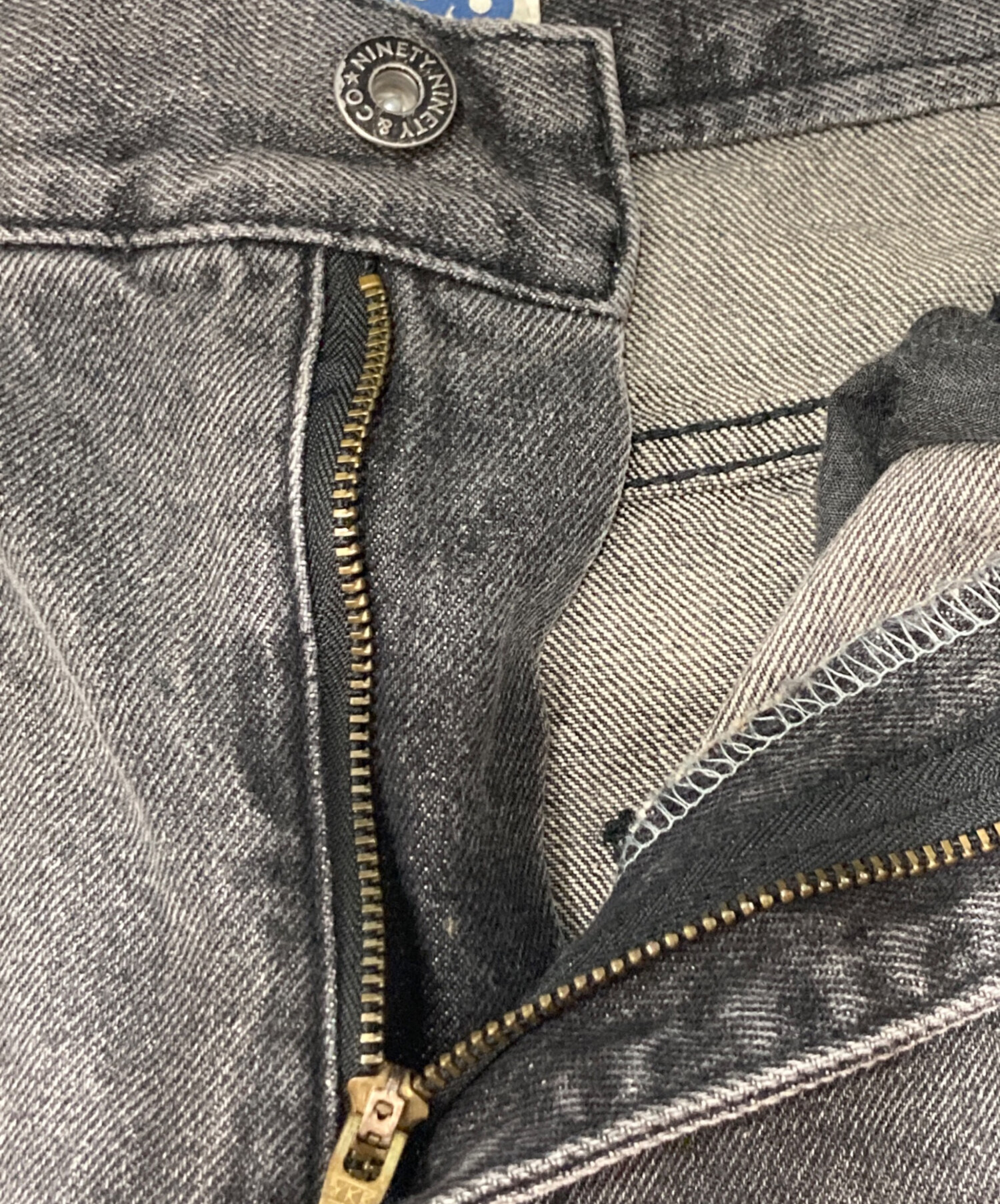 中古・古着通販】9090 (9090) Heisei Logo Buggy Ballon Denim Pants
