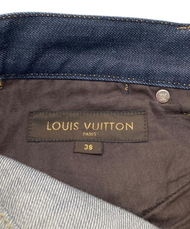 中古・古着通販】LOUIS VUITTON (ルイ ヴィトン) モノグラム刺繍デニム