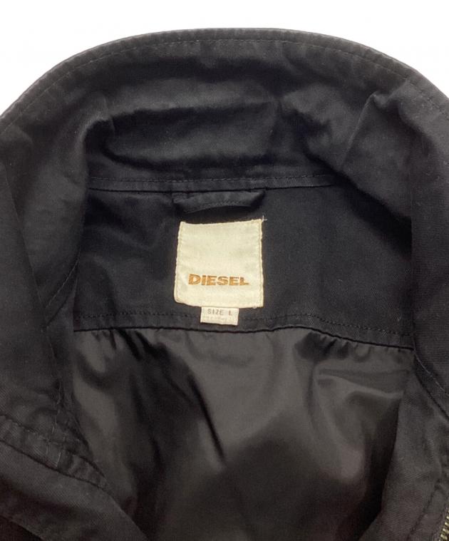 中古・古着通販】DIESEL (ディーゼル) ジップジャケット ブラック