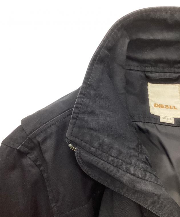 中古・古着通販】DIESEL (ディーゼル) ジップジャケット ブラック