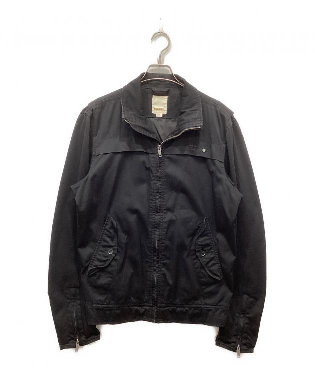 中古・古着通販】DIESEL (ディーゼル) ジップジャケット ブラック