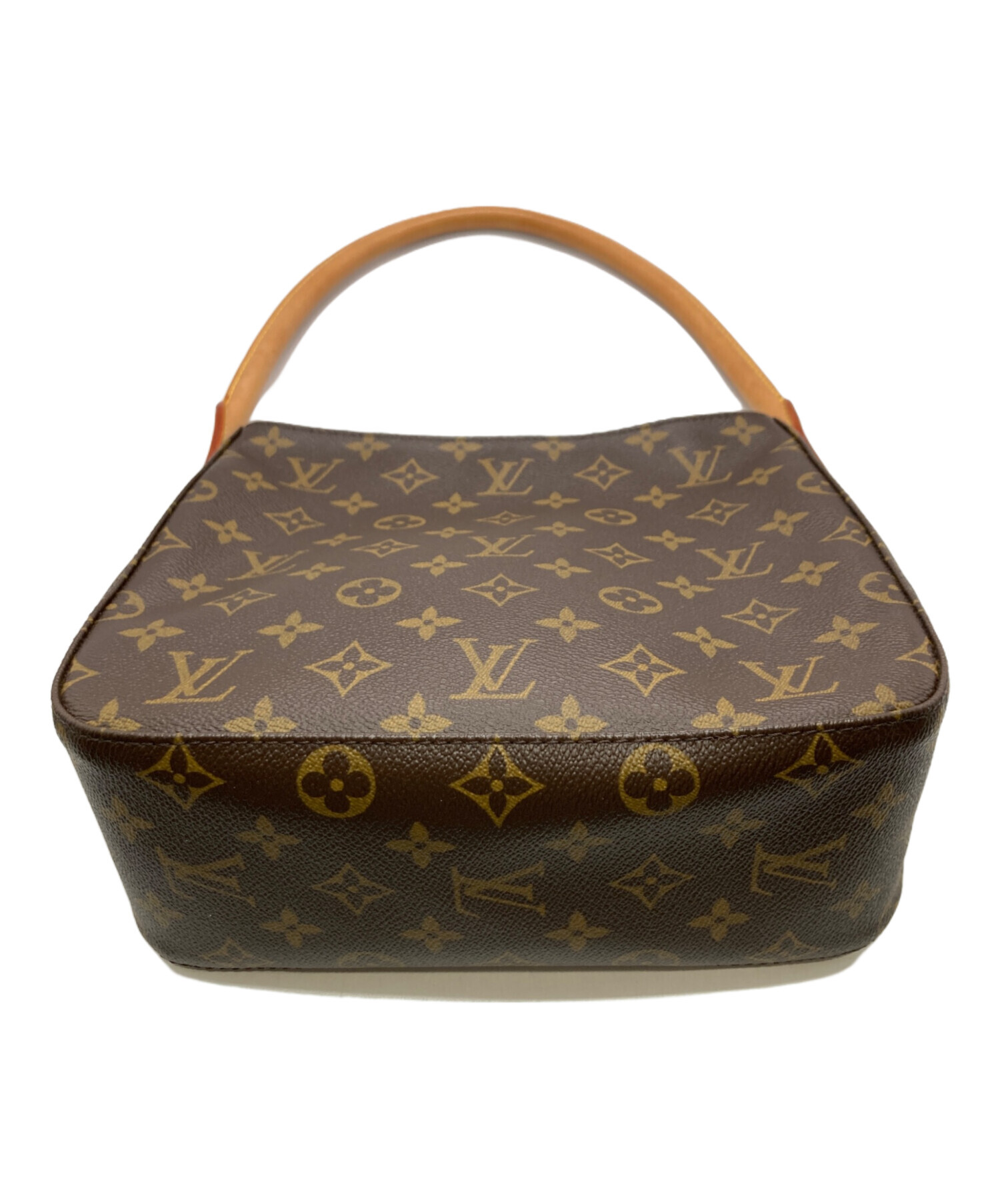 Louis Vuitton ショルダーバッグ 中型 ブラウン 中古・古着通販】LOUIS VUITTON (ルイ ヴィトン) ショルダーバッグ