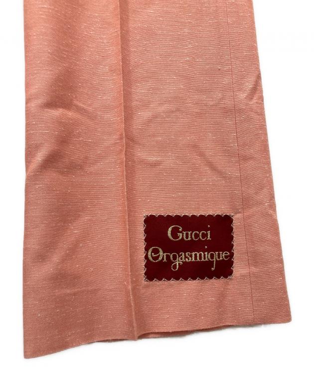 中古・古着通販】GUCCI (グッチ) ロゴラベル ストレッチフレアパンツ
