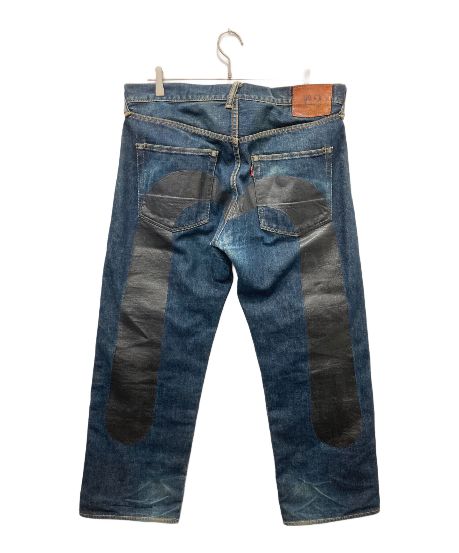 中古・古着通販】EVISU (エヴィス) No.2大黒ペイントデニムパンツ