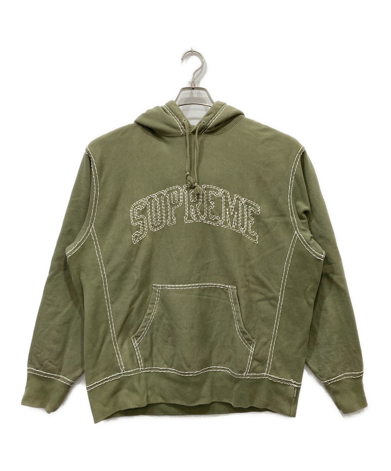 中古・古着通販】SUPREME (シュプリーム) 20FW BIG STITCH HOODED