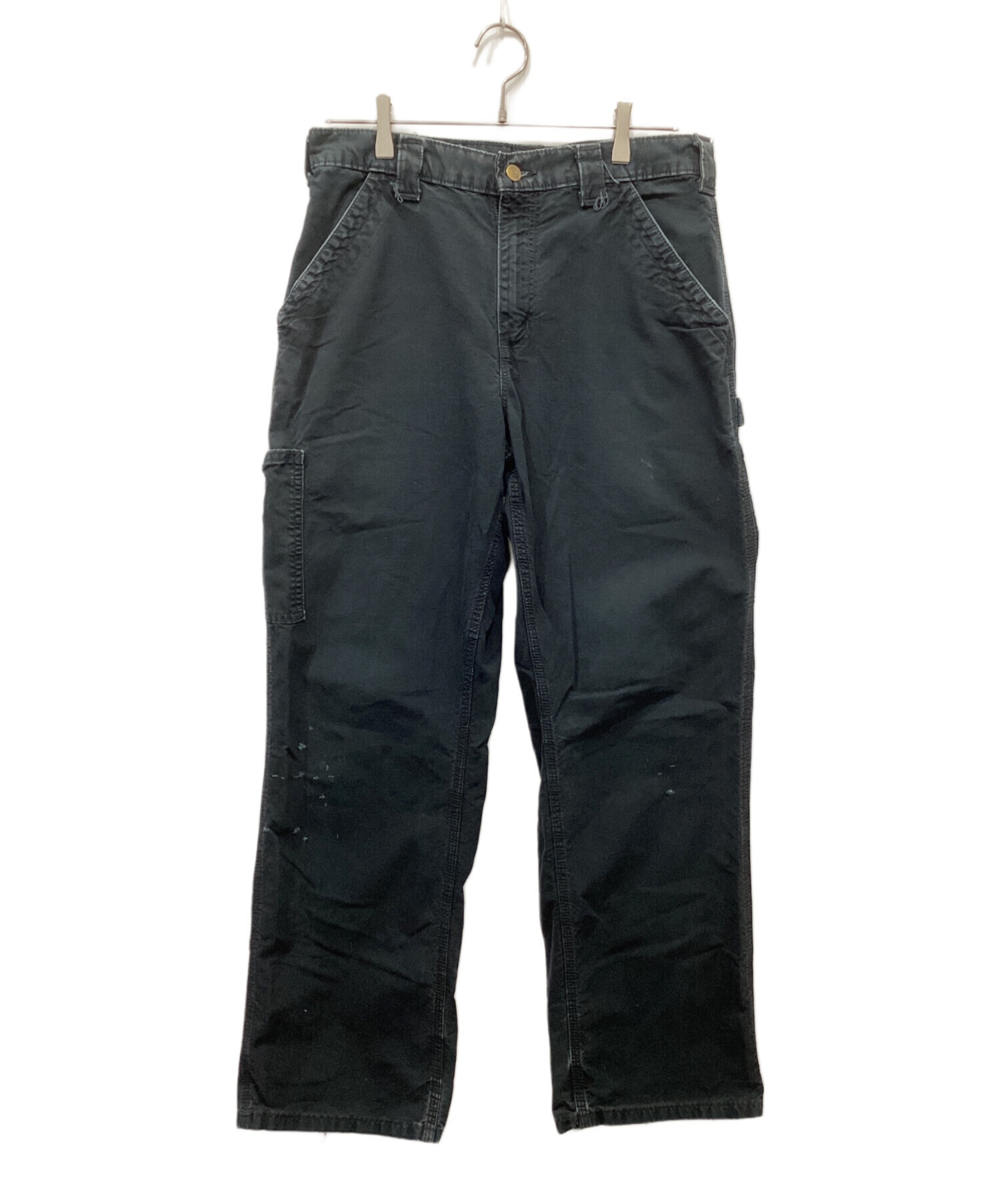 カーハート　ブラック　ペインターパンツ 中古・古着通販】CarHartt (カーハート) ペインターパンツ ブラック