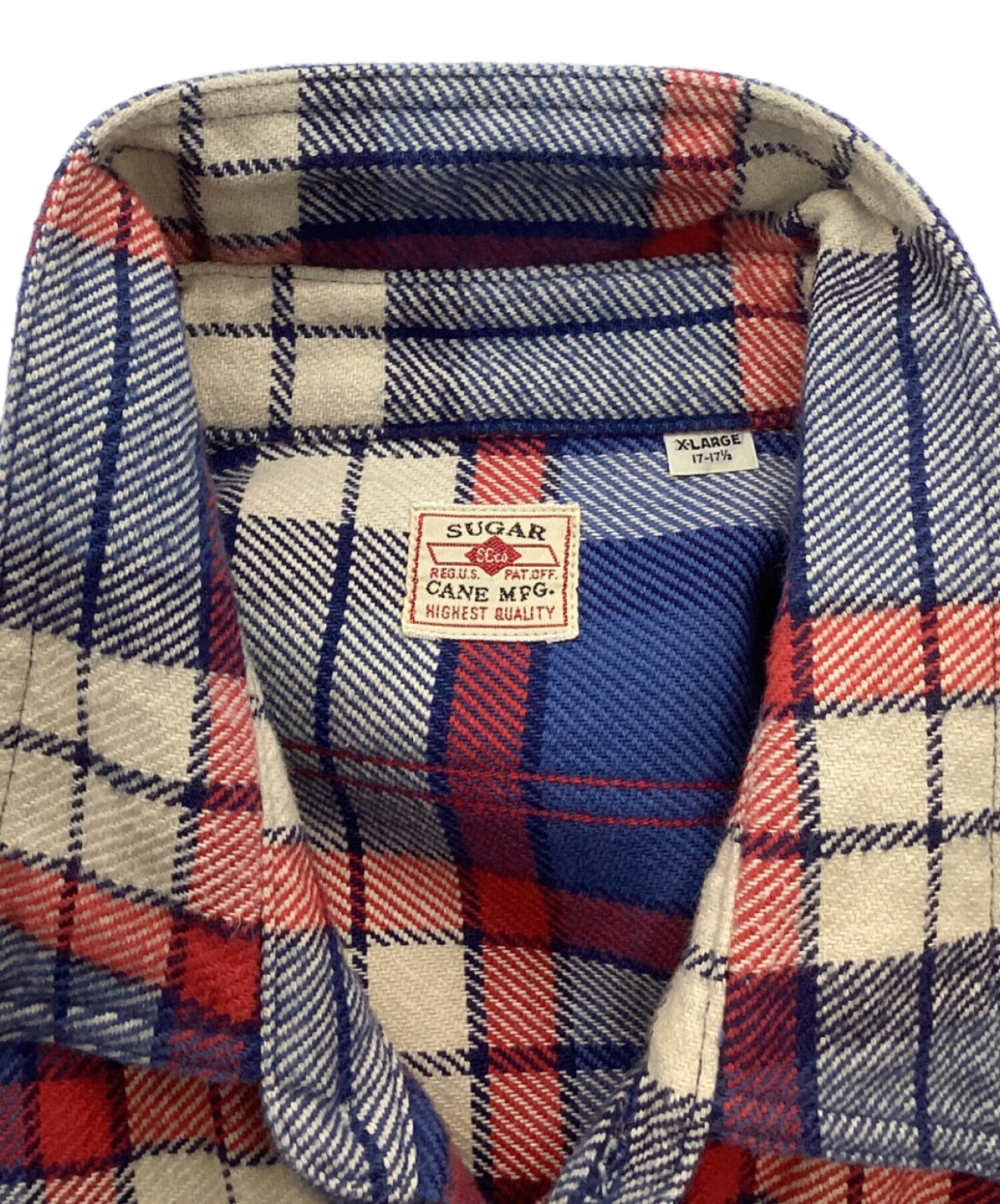 kaeru出品 中古・古着通販】SUGAR CANE (シュガーケーン) ヘビーネルシャツ