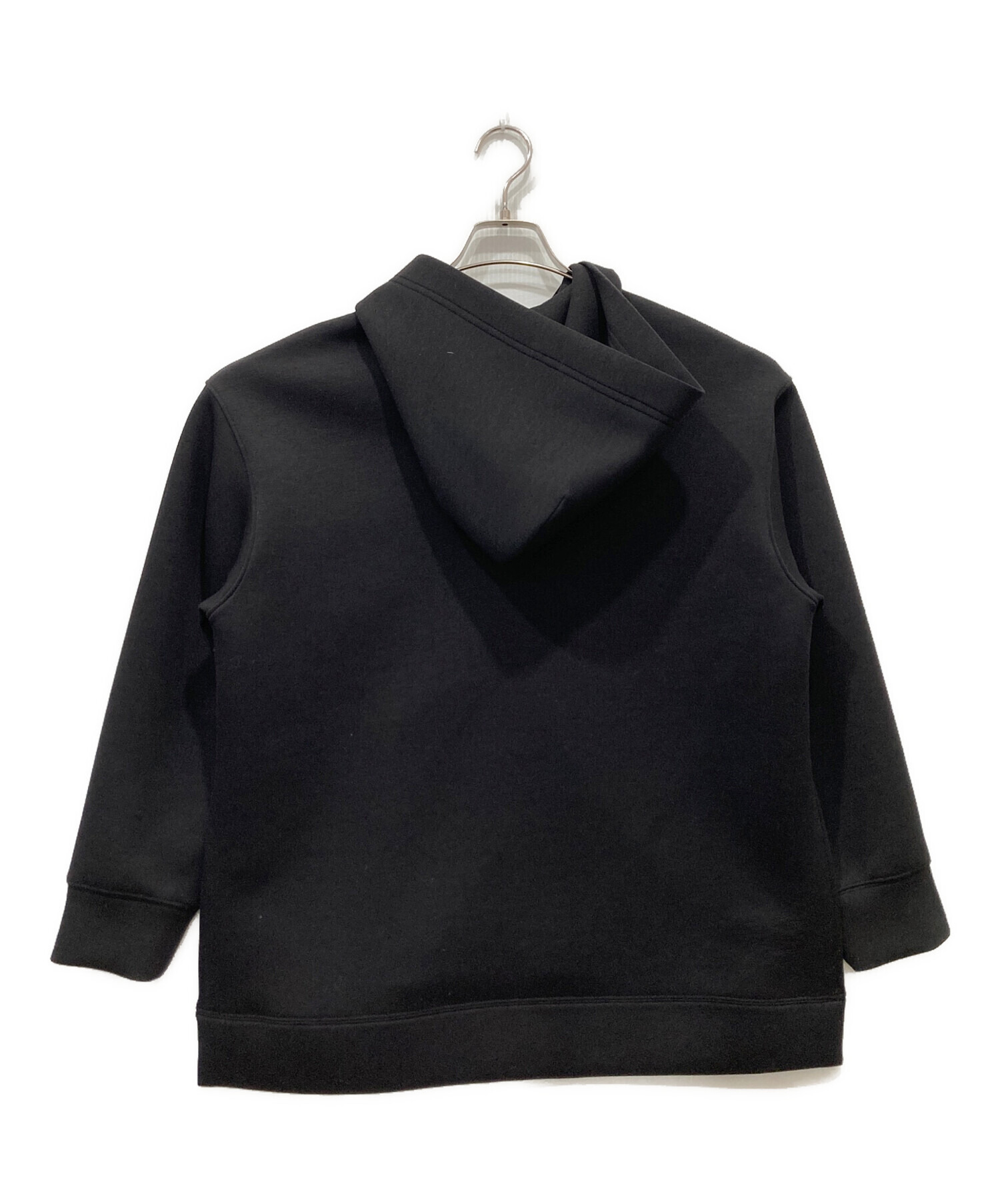 セオリーリュクス ラムレザー パーカー 38 M相当　ブラック　極美品 中古・古着通販】theory luxe (セオリーリュクス) ジップパーカー