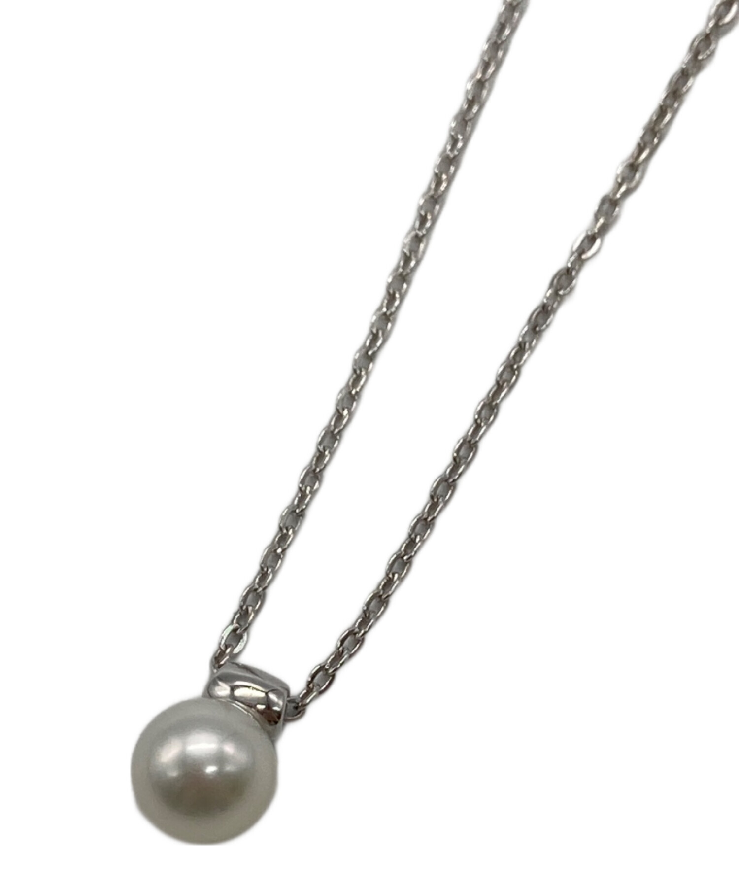 中古・古着通販】MIKIMOTO (ミキモト) パールペンダントネックレス 