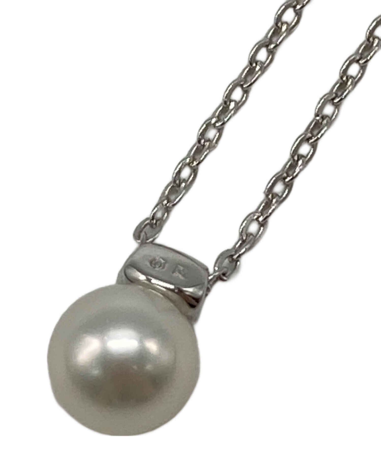 中古・古着通販】MIKIMOTO (ミキモト) パールペンダントネックレス