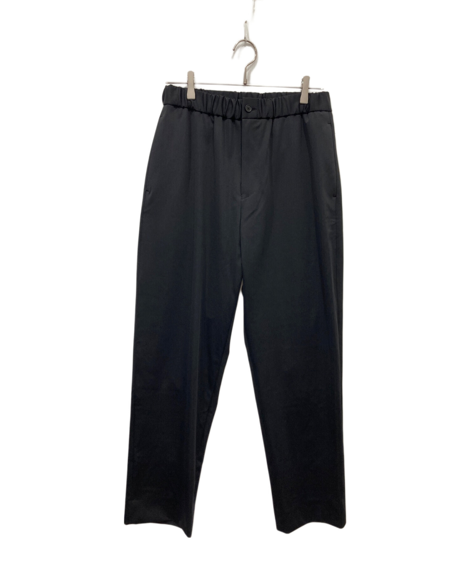 :colon スラックス サイズ3 中古・古着通販】:colon (コロン) Easy Slacks ネイビー サイズ:3