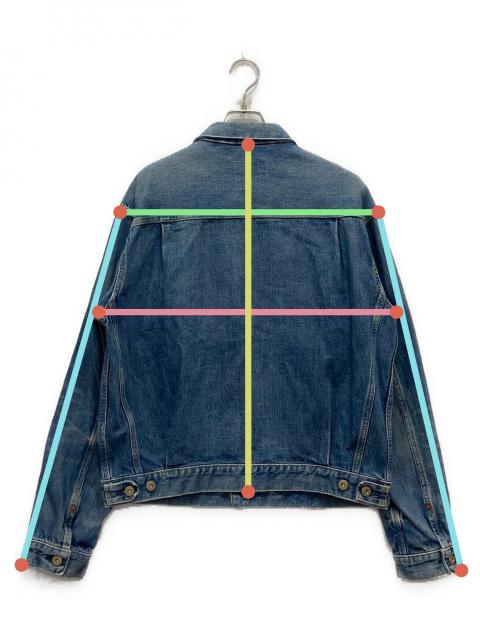中古・古着通販】AVIREX (アヴィレックス) TFQP DENIM JKT USED WASH