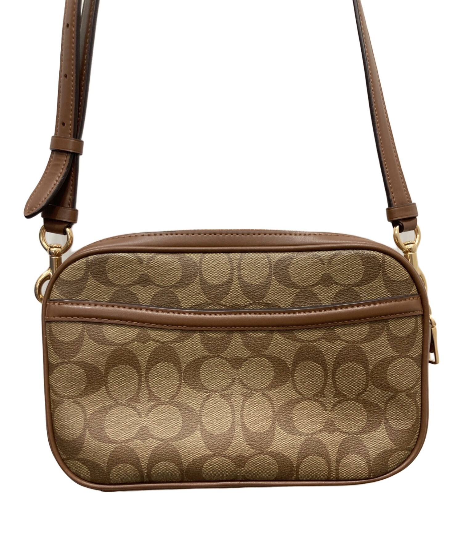 中古・古着通販】COACH (コーチ) シグネチャーショルダーバッグ