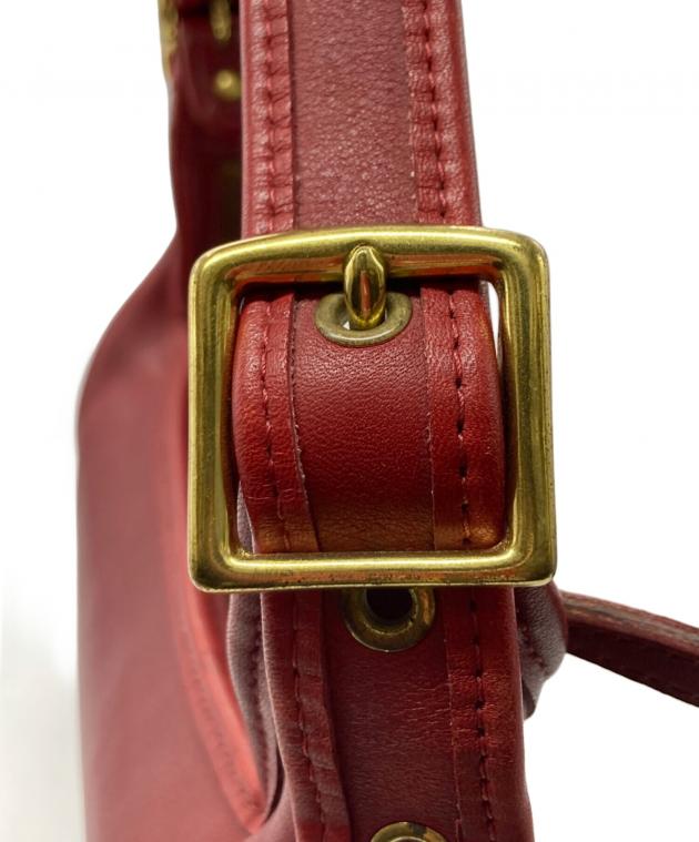 中古・古着通販】COACH (コーチ) ワンショルダーバッグ レッド