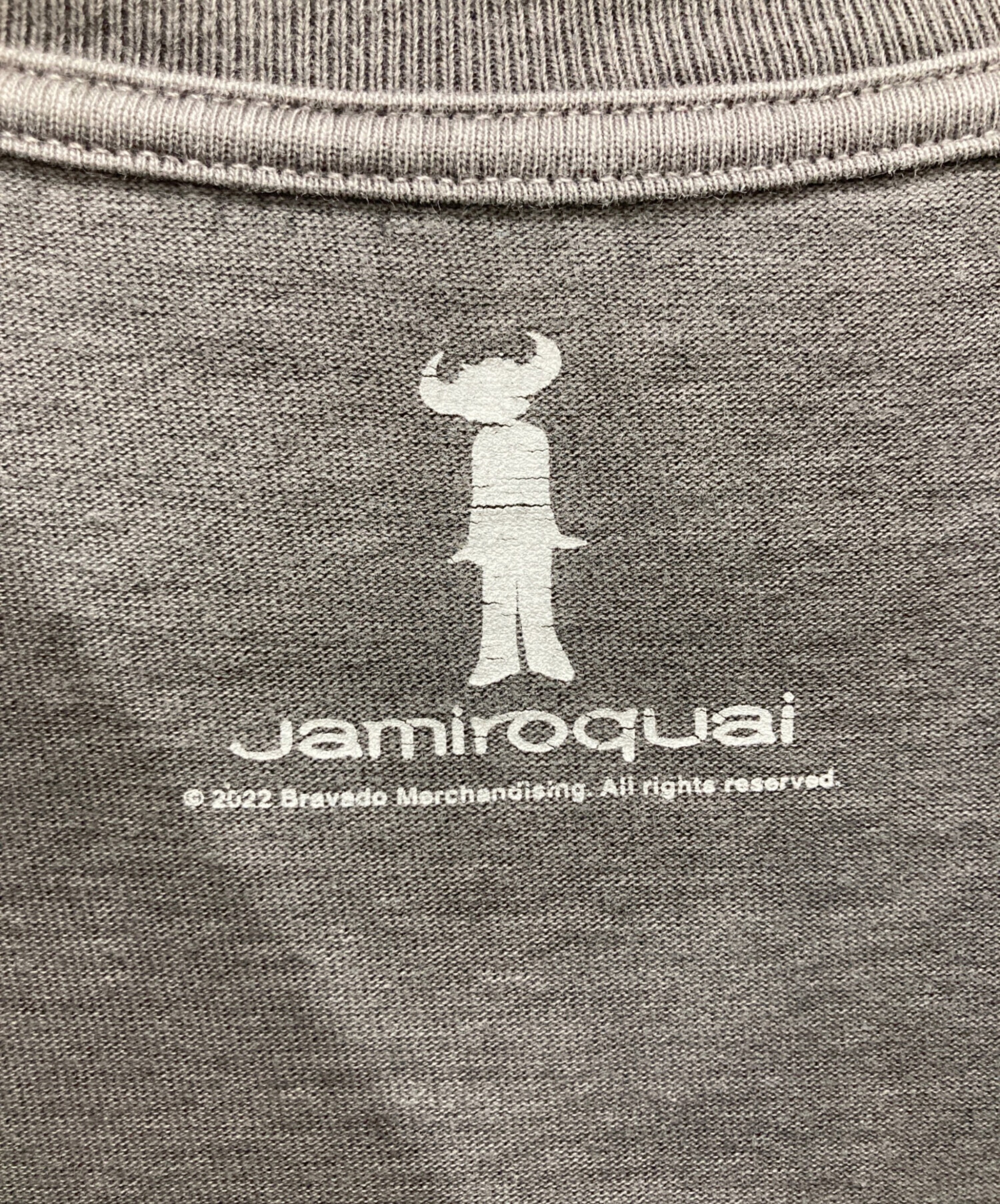 中古・古着通販】jamiroquai (ジャミロクワイ) プリントTシャツ グレー