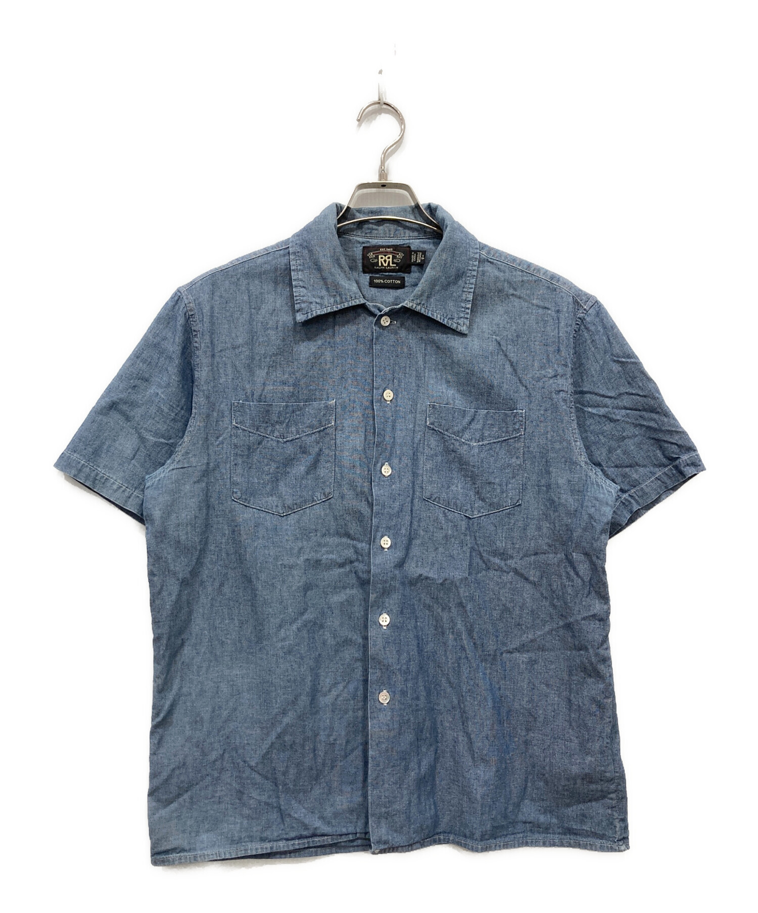 中古・古着通販】RRL (ダブルアールエル) シャンブレーショート
